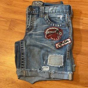 Affliction shorts size 28 women